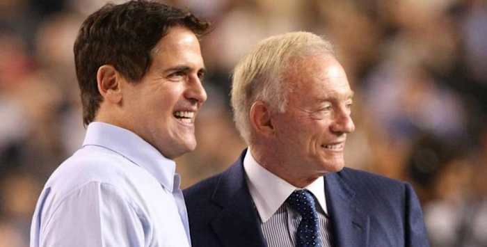 Mark Cuban and Jerry Jones.